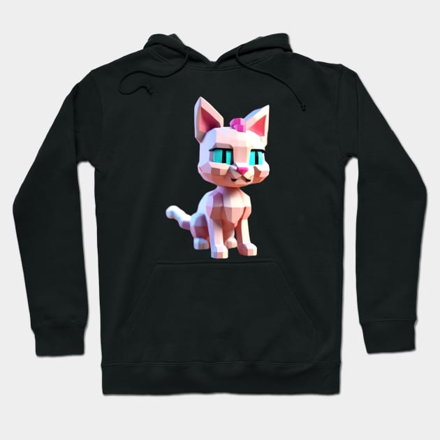 robot cat Hoodie by abahanom